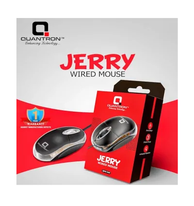 Quantron Jerry QMU-540 USB Wired Mouse